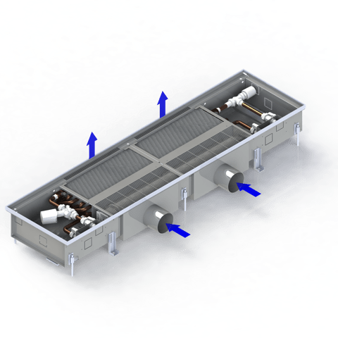 Heatmann Line Fan Clima — фанкойл опалення та охолодження