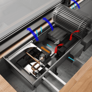 Heatmann Line Fan Clima — фанкойл опалення та охолодження